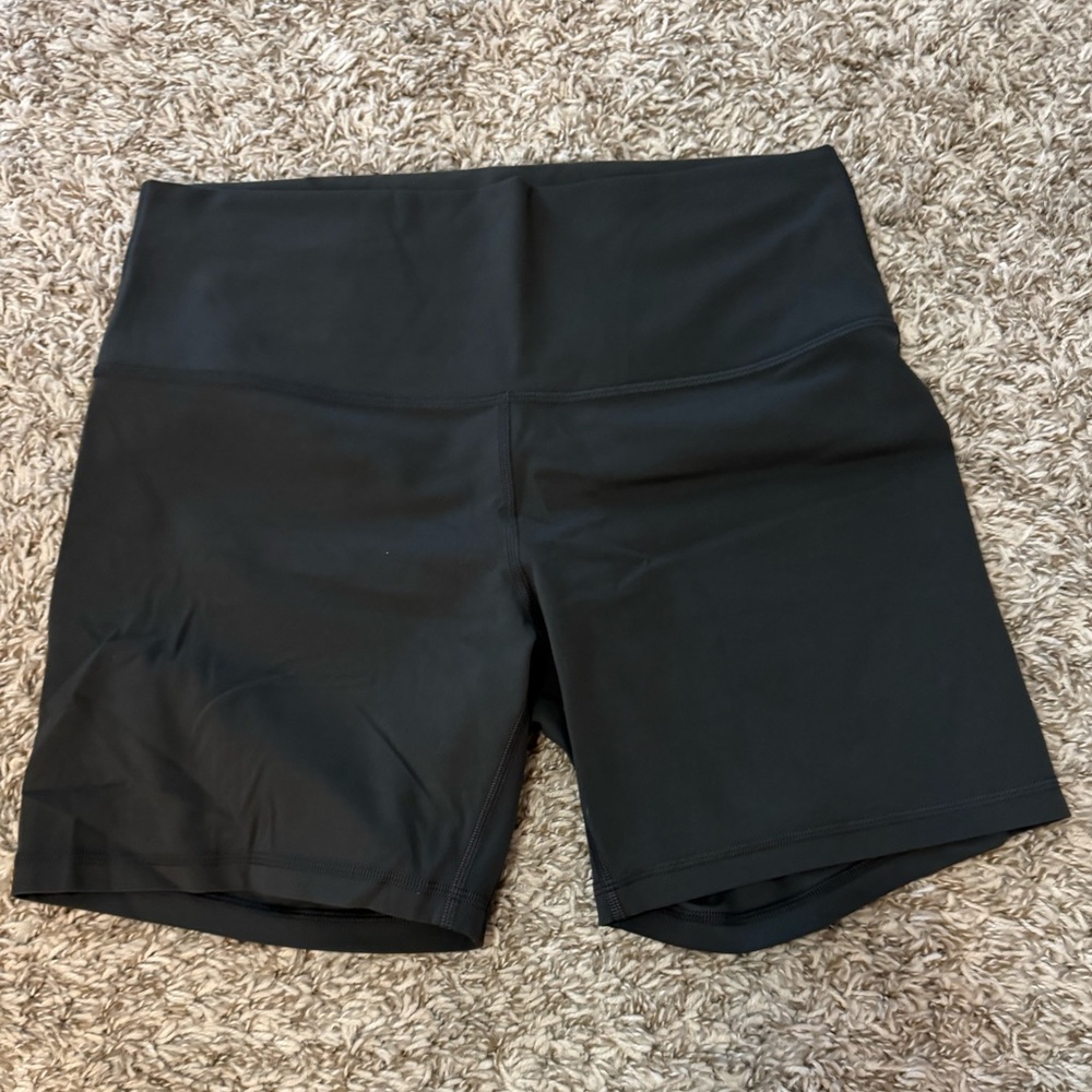 Lululemon Athletica Dark Gray Align 6”Bike Shorts
